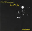 the album cover for Paul Bley - Live