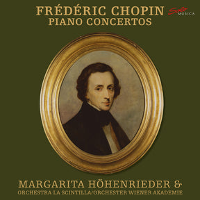 the album cover for Chopin / Hohenrieder / Orchestra La Scintilla - Piano Concertos
