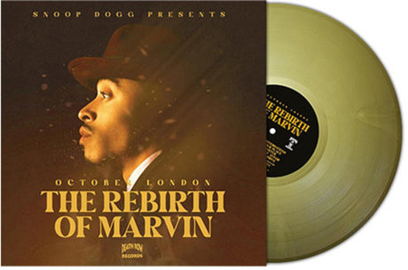 the album cover for October London - Rebirth Of Marvin - Limited Edition [Colored Vinyl] (Gol)