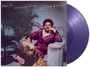 the album cover for Dexter Wansel - Time Is Slipping Away [Colored Vinyl] [Limited Edition] [180 Gram] (Purp)