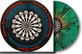the album cover for Curved Air - Airconditioning - Limited Edition [Colored Vinyl] (Grn)