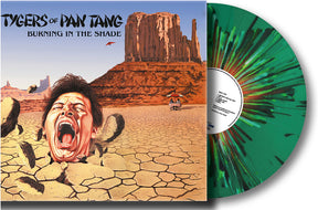 the album cover for Tygers Of Pan Tang - Burning In The Shade - Limited Edition [Colored Vinyl]