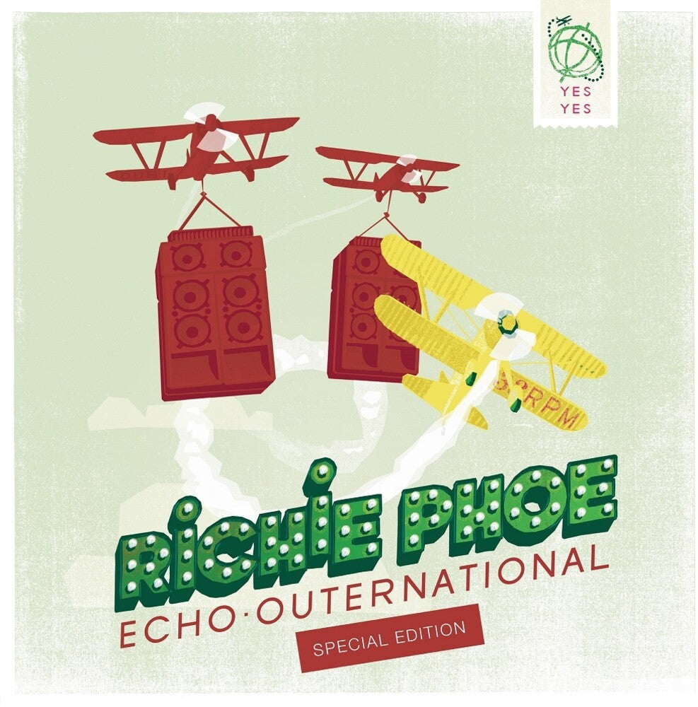 the album cover for Richie Phoe - Echo Outernational (Spec)