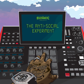 the album cover for The Heatmakerz - The Anti-Social Experiment