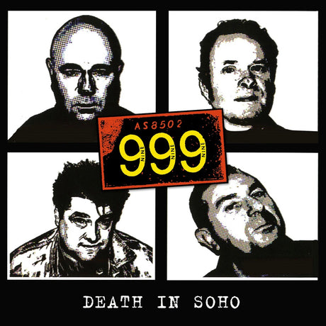 the album cover for 999 - Death In Soho