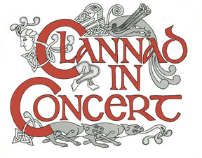 the album cover for Clannad - In Concert