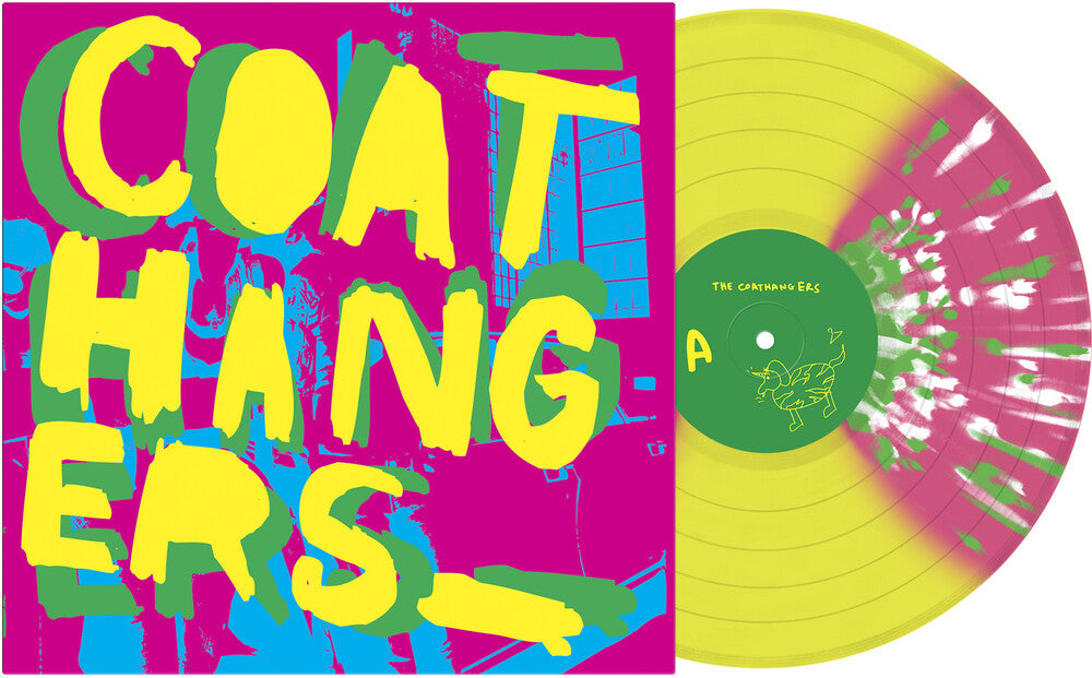 the album cover for Coathangers - Coathangers [Colored Vinyl] [Deluxe] (Pnk) (Ylw)