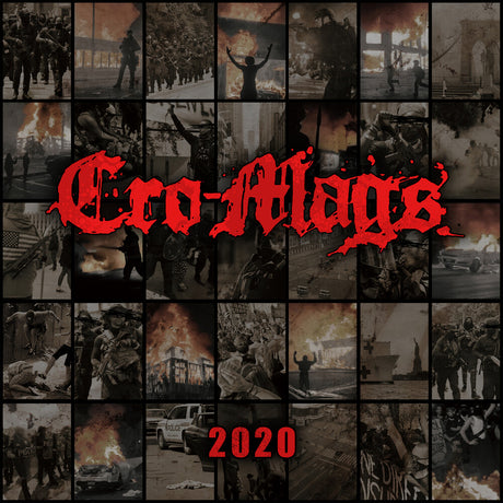 the album cover for Cro-Mags - 2020 (Blue) (Box) [Colored Vinyl] (Ep) [Limited Edition] (Red) (Wht)