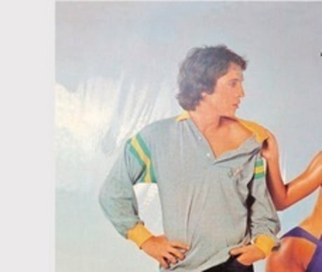 the album cover for Rino Gaetano - Resta Vile Maschio Dove Vai (Blue) [Colored Vinyl] [180 Gram]