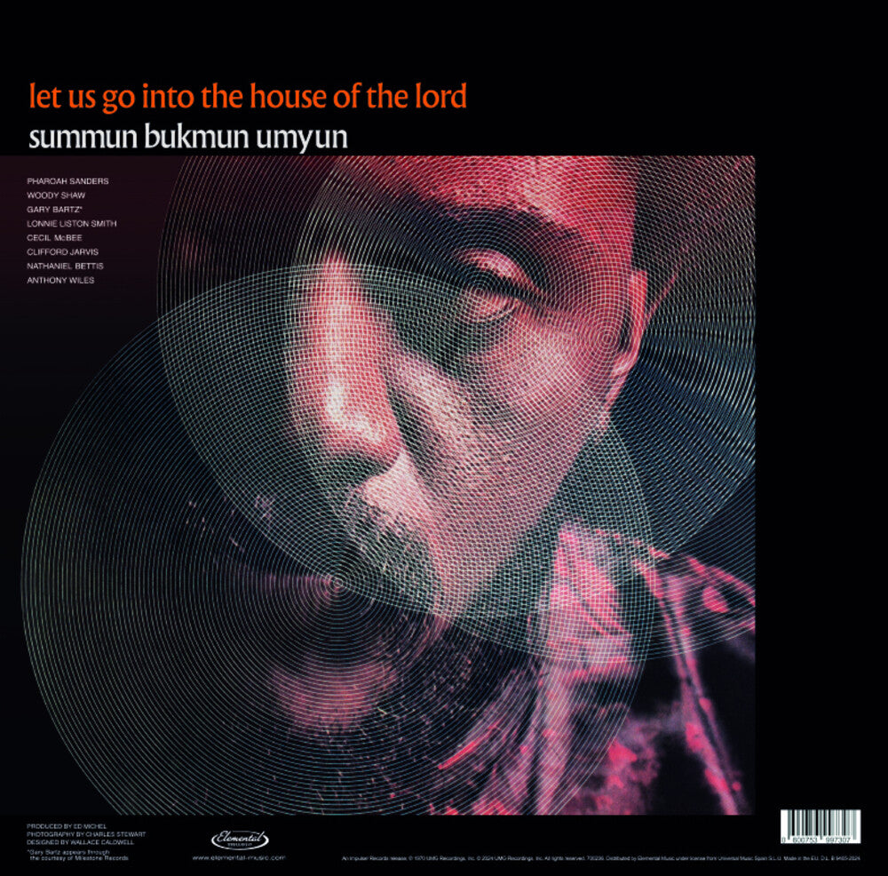 the album cover for Pharoah Sanders - Deaf Dumb Blind (Summun Bukmun Umyun) (Gate) (Spa)