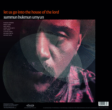 the album cover for Pharoah Sanders - Deaf Dumb Blind (Summun Bukmun Umyun) (Gate) (Spa)