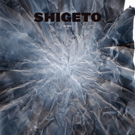 the album cover for Shigeto - Full Circle (Ghostly 25 Year Anniversary Edition) -  [Blue &amp; Purple Marble Vinyl LP]