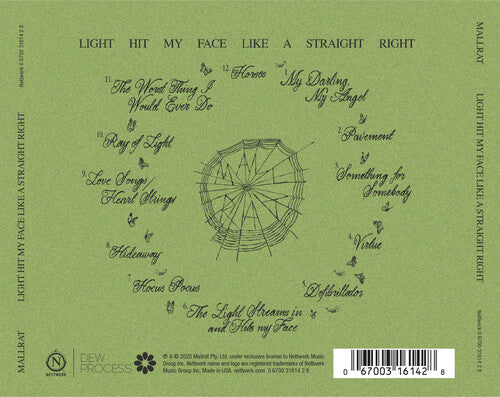 Light hit my face like a straight right (CD)