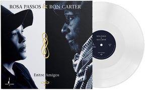 the album cover for Rossa Passos  / Carter,Ron - Entre Amigos - White [Colored Vinyl] [Limited Edition] [180 Gram] (Wht)