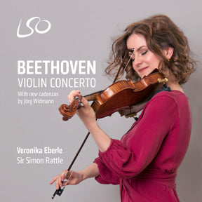 the album cover for Veronika Eberle  / London Symphony Orchestra - Beethoven: Violin Concerto