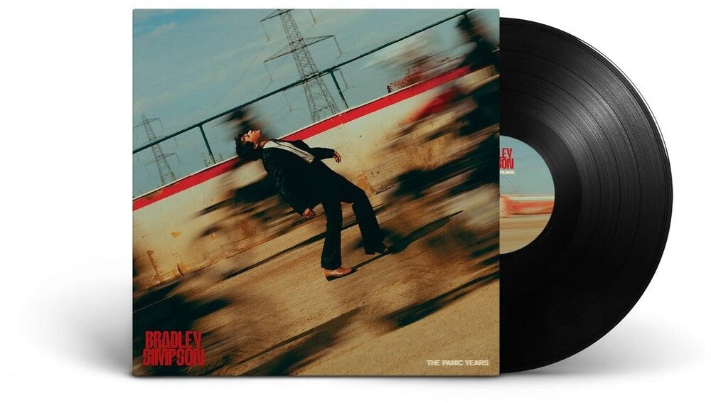 the album cover for Bradley Simpson - Panic Years (Uk)