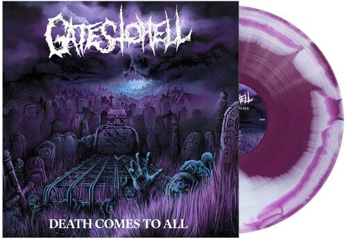 Death Comes to All - Purple/White Swirl (Vinyl)