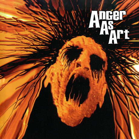 the album cover for Anger As Art - Anger as Art - Orange