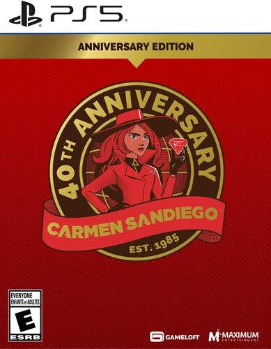 Ps5 Carmen Sandiego 40th Anniversary Edition - Ps5 Carmen Sandiego 40th Anniversary Edition - Video Game