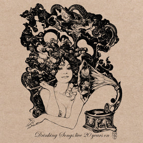 the album cover for Matt Elliot - Drinking Songs Live 20 Years On'+ Drinking Songs