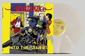 the album cover for Sparzanza - Into The Sewers - White [Colored Vinyl] [Limited Edition] (Wht)