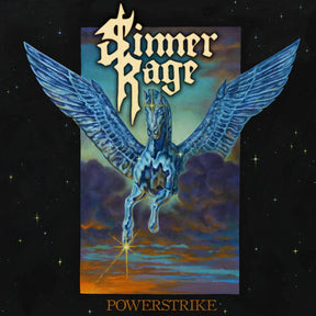 the album cover for Sinner Rage - Powerstrike