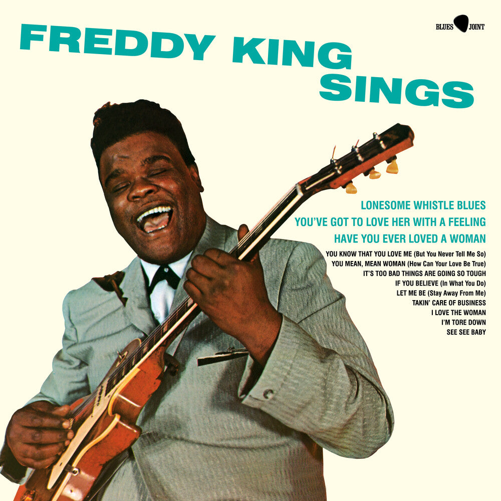the album cover for Freddy King - Sings (Bonus Tracks) [Limited Edition] [180 Gram] (Spa)
