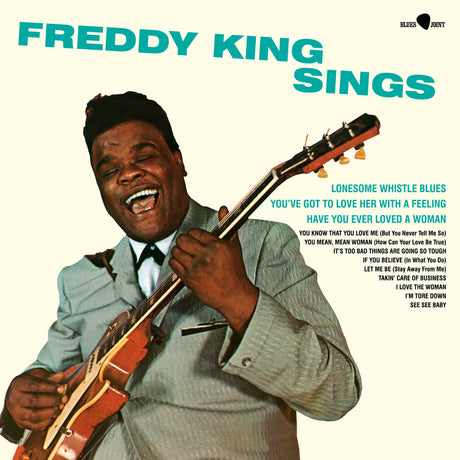 the album cover for Freddy King - Sings (Bonus Tracks) [Limited Edition] [180 Gram] (Spa)