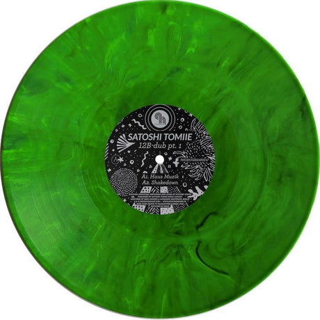 the album cover for Satoshi Tomiie - 12b-Dub Part 1 [Colored Vinyl] (Ep) (Grn)