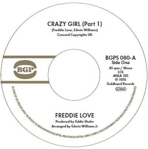 Crazy Girl (Part 1) / Crazy Girl (Part 2) (Vinyl)