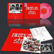 the album cover for Medieval Steel - Medieval Steel - Red / White Galaxy [Colored Vinyl] [Reissue]