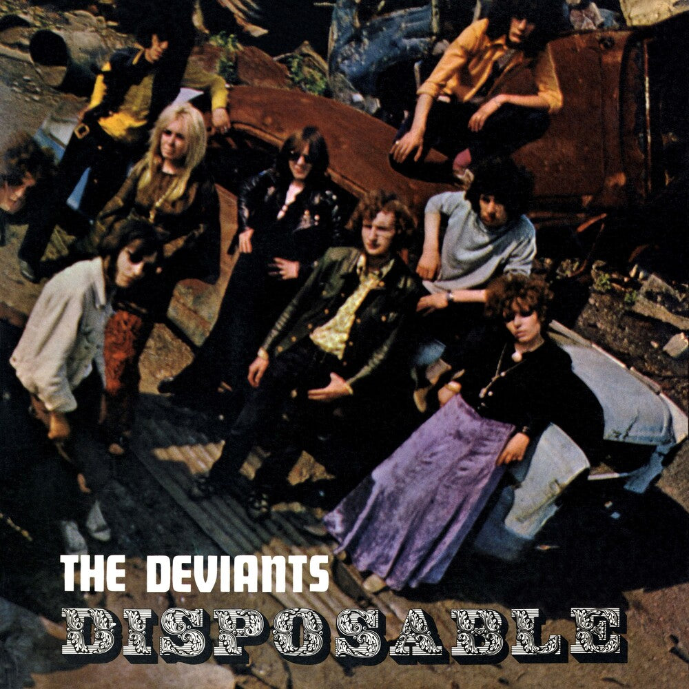 the album cover for Deviants - Disposable