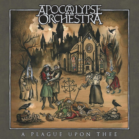 the album cover for Apocalypse Orchestra - Plague Upon Thee (Uk)
