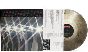 the album cover for Shooting Star - Shooting Star - Natural Clear & Black Marble (Blk)