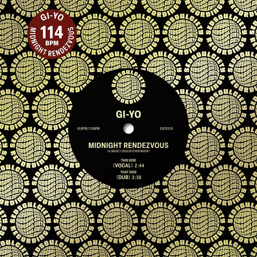 the album cover for Gi-Yo - Midnight Rendezvous