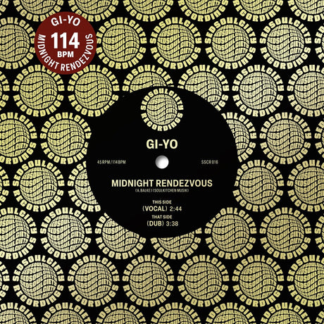 the album cover for Gi-Yo - Midnight Rendezvous