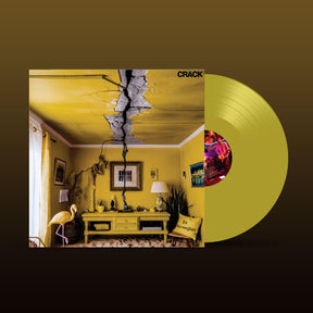 the album cover for Ex Norwegian - Crack - Yellow [Colored Vinyl] [Limited Edition] (Ylw)