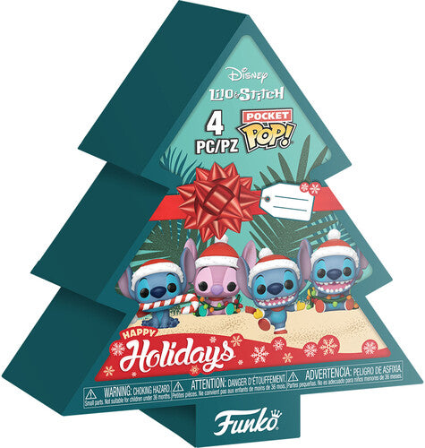 Pocket Pop Stitch - Pocket Pop Stitch Holiday 4 Pack Tree Box - Collectibles