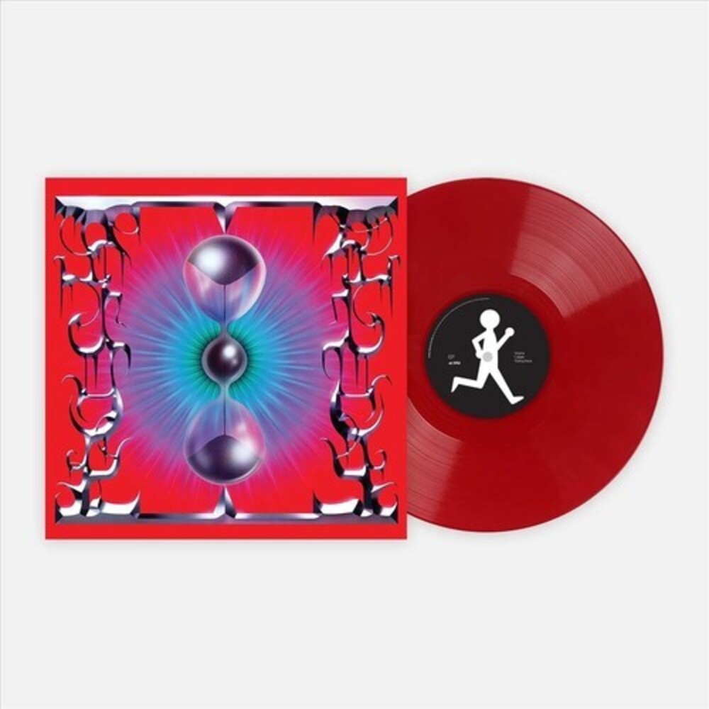 the album cover for Jack Larsen - Running On Mercy [Colored Vinyl] (Red) (Can)
