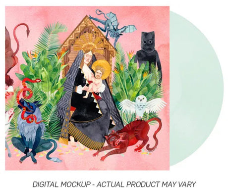 the album cover for Father John Misty - I Love You Honeybear [Clear Vinyl] (Can)
