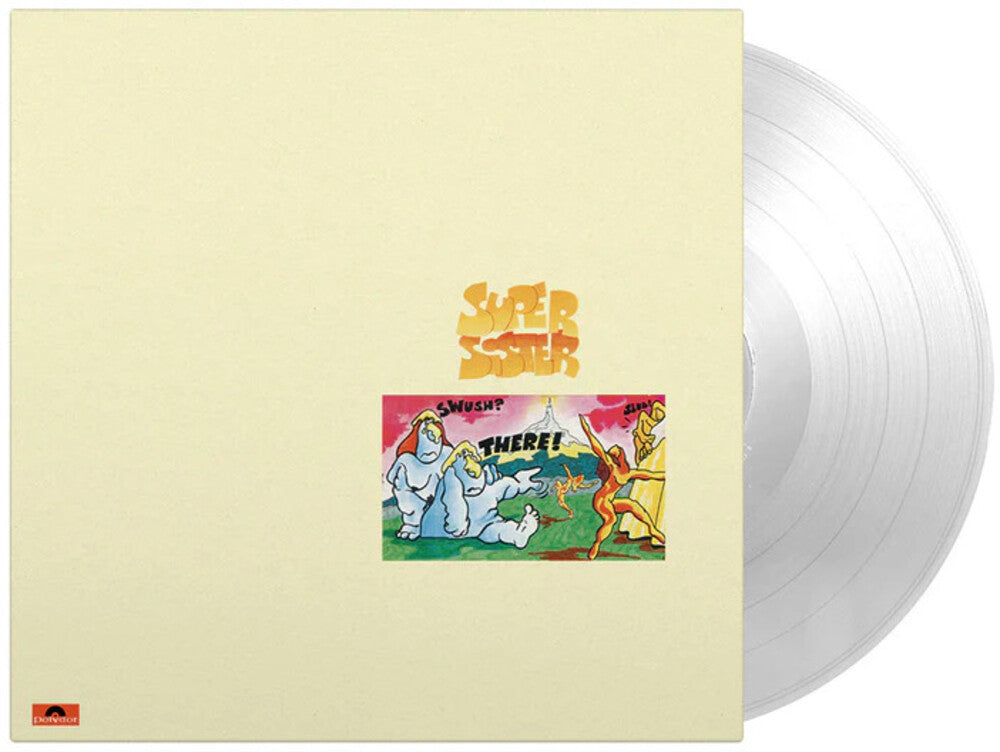 the album cover for Supersister - Pudding & Gisteren [Clear Vinyl] [Limited Edition] [180 Gram] (Hol)