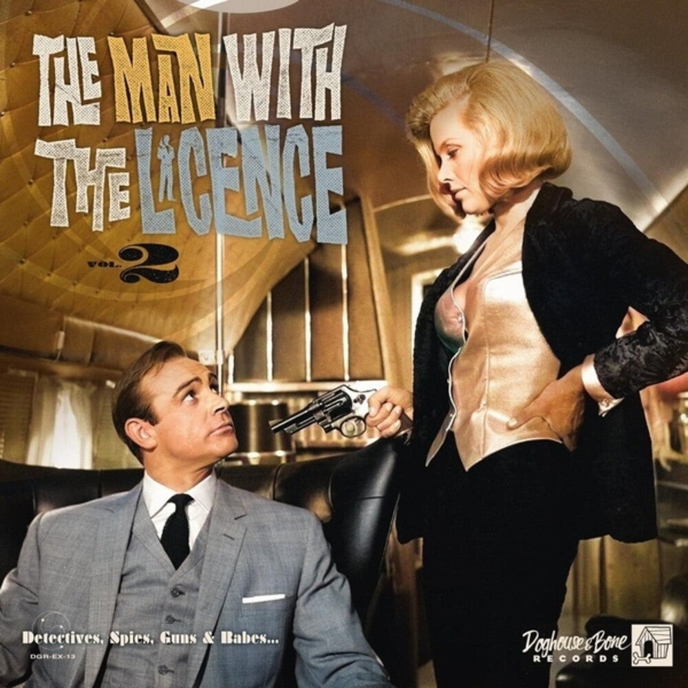 the album cover for Man With The Licence 02 / Various - Man With The Licence 02 / Various