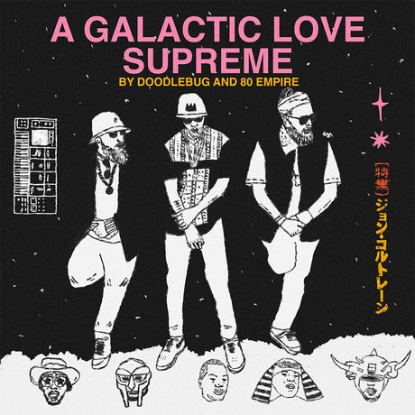 the album cover for Doodlebug &amp; 80 Empire - A Galactic Love Supreme