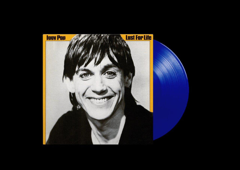 the album cover for Iggy Pop - Lust For Life - Ltd Blue Vinyl (Blue) [Colored Vinyl] [Limited Edition]