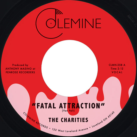 the album cover for Charities - Fatal Attraction / It's Not Our Time