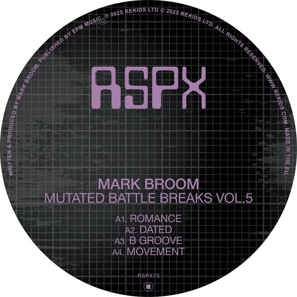 the album cover for Broom, Mark - Mutated Battle Breaks Vol. 5