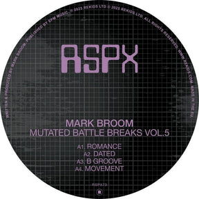 the album cover for Broom, Mark - Mutated Battle Breaks Vol. 5