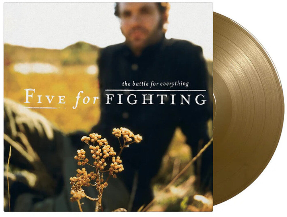 the album cover for Five For Fighting - Battle For Everything [Colored Vinyl] (Gol) [Limited Edition] [180 Gram]