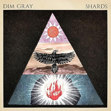 the album cover for Dim Gray - Shards (Uk)