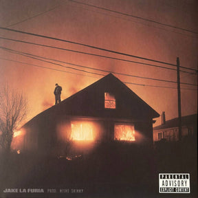 the album cover for La Jake Furia - Fame (Fire Cover) [Colored Vinyl] (Org) (Ita)